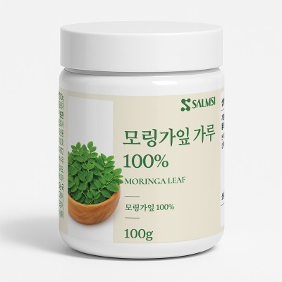 살므시 모링가잎 가루 100g