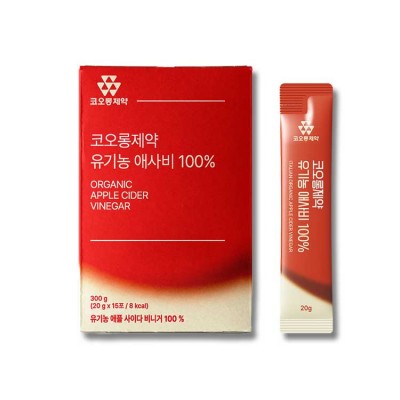 코오롱제약 유기농 애사비 100% 20g x 15포