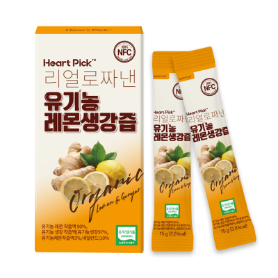하트픽 유기농 레몬생강즙 15g x 14포