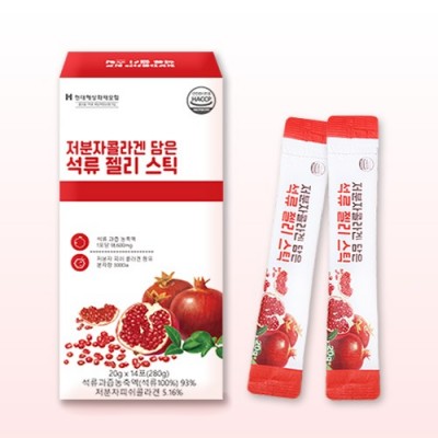 저분자콜라겐 담은 석류 젤리 스틱 20g x 14포