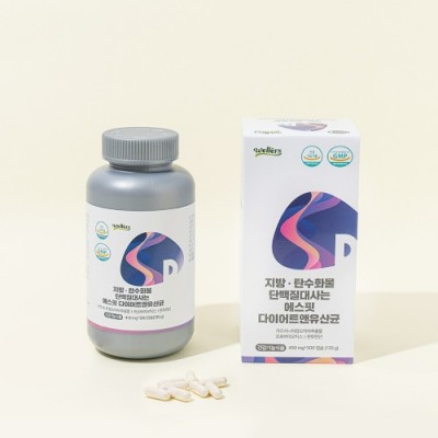 지방 탄수화물 단백질대사는 에스핏다이어트앤유산균 450mg x 300캡슐