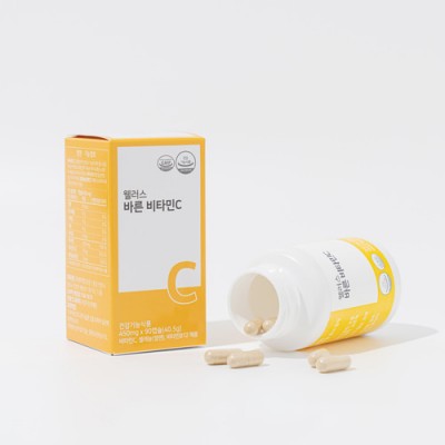 웰러스 바른 비타민C 450mg x 90캡슐