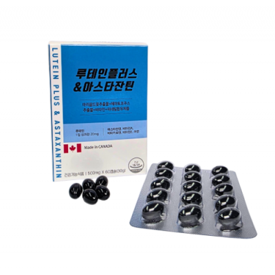 루테인플러스&아스타잔틴 500mg x 60캡슐