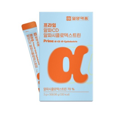 일양약품 프라임 알파CD 알파시클로덱스트린 3g x 30포